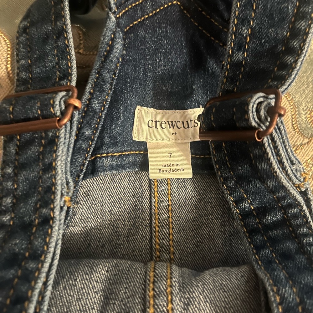 Crewcuts Blue Denim Overalls
